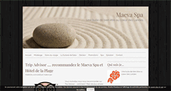 Desktop Screenshot of maevaspa.com